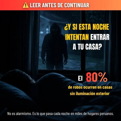 KIT PROTECCIÓN - 2 FOCOS SOLARES + 1 LINTERNA EXTREMA