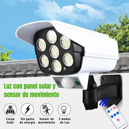 KIT PROTECCIÓN - 2 FOCOS SOLARES + 1 LINTERNA EXTREMA